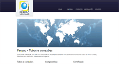 Desktop Screenshot of ferpac.com.br